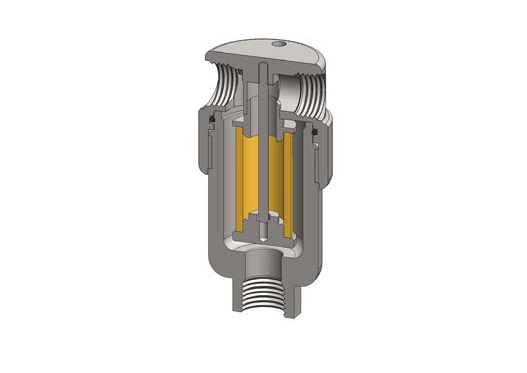 FILTER HOUSING, SS117, 1/2" BSPP, 350 BAR, S316