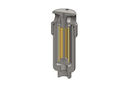 FILTER HOUSING, SS127, 1/4" NPT, 350 BAR, S316