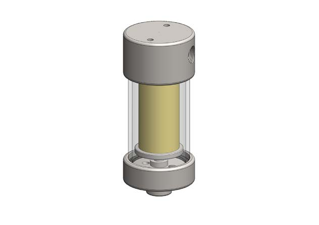 FILTER HOUSING, SG211, 1/4" NPT, 7 BAR, S316 & PYREX