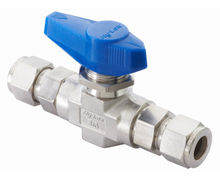 BALL VALVE, 12MM O.D. CNG, ORIFICE 9,2MM, 6000 PSIG