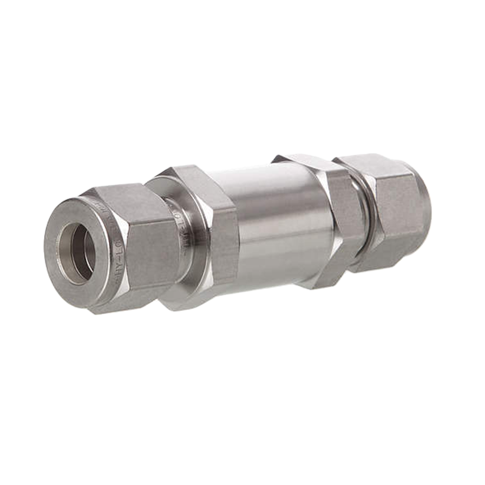 CHECK VALVE, 3/8" O.D. 1 PSI, 700 SERIES, S316