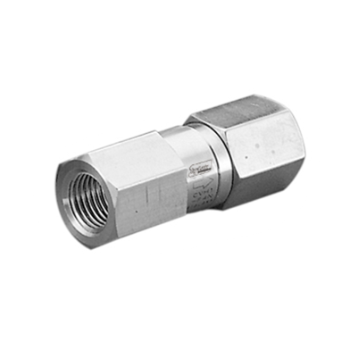 CHECK VALVE, 1/2" FEMALE BSPP, 50 PSI, 700H SERIE, S316