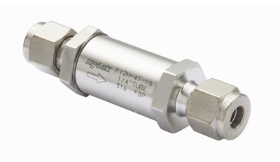 INLINE FILTER, 1/4&quot; O.D., 60 MICRON, S316