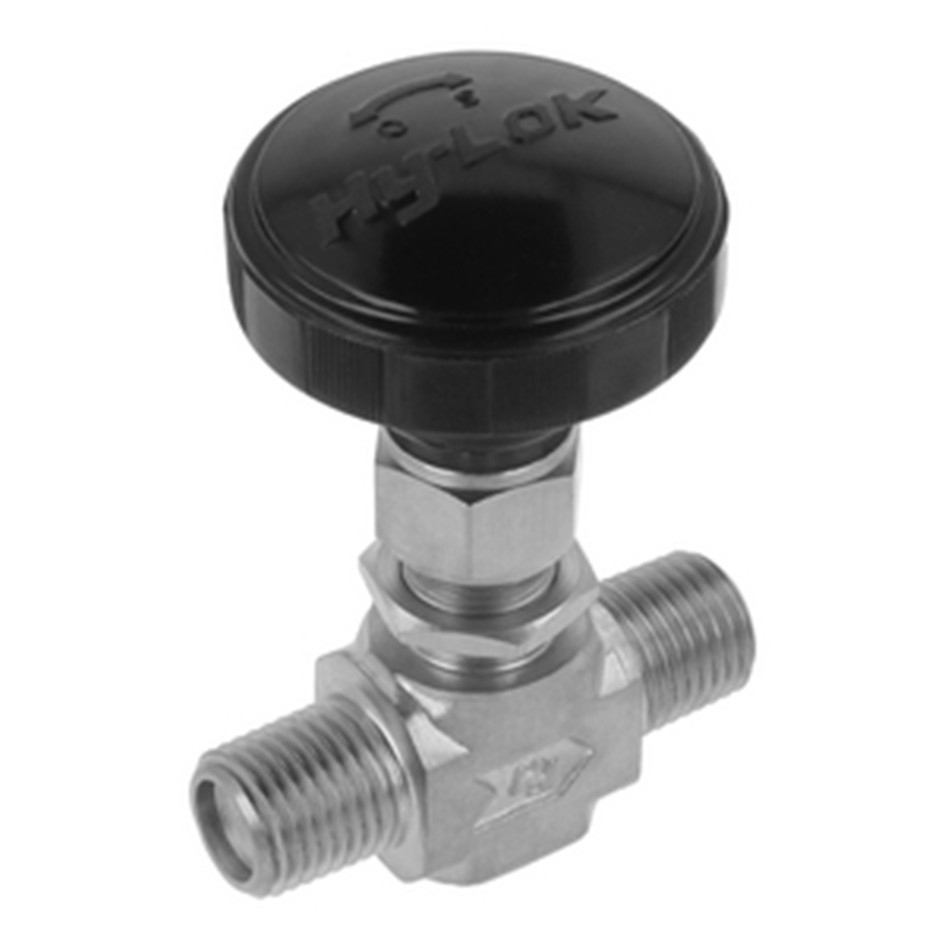 NEEDLE VALVE, MALE 1/4" NPT, KNOB HANDLE, SOFT SEAT, NV SERIES, S316