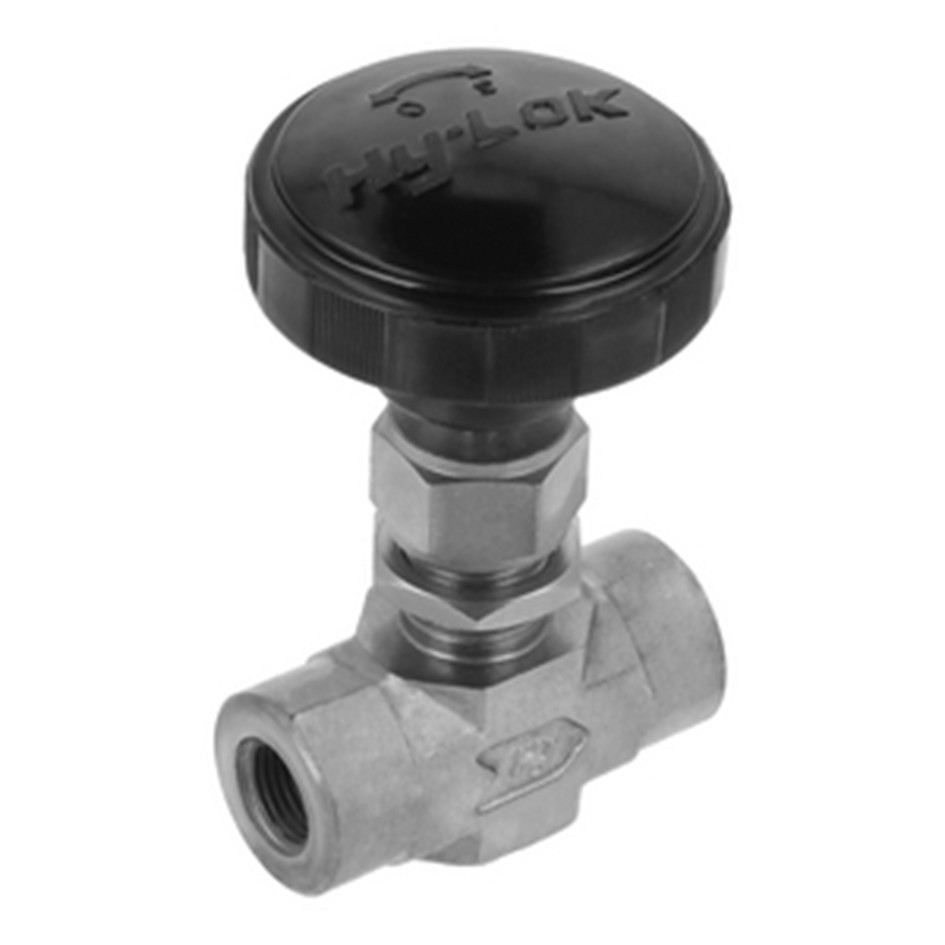 NEEDLE VALVE, 1/2" FEMALE NPT, REGULATING, KNOB, NV SERIES, S316