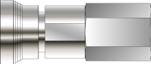 [SAQ1BF-2R] QUICK CONNECTOR, BODY, FEMALE, 1/8" BSPT, S316