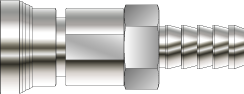 QUICK CONNECTOR, BODY, 1/4&quot; HOSE CONNECTOR, S316
