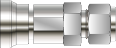 QUICK CONNECTOR, BODY, 10MM O.D., S316