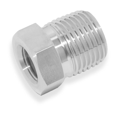 REDUCING BUSHING, 1/2" MALE NPT - 1/4" FEMALE NPT, S316
