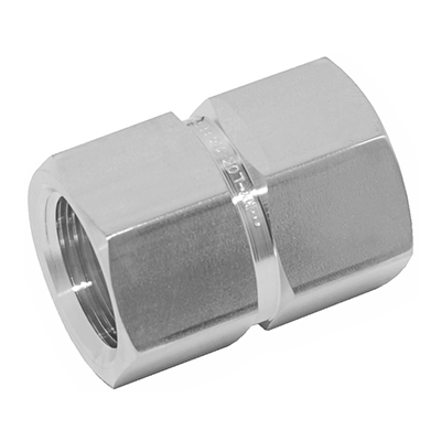 HEX COUPLING, 1/4" NPT, S316