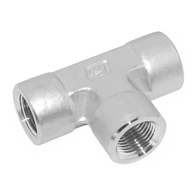 TEE, 1/4" FEMALE NPT, S316