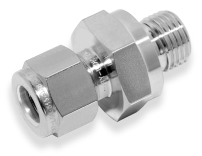 MALE CONNECTOR, 1/8" O.D. - 5/16-24