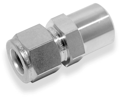 MALE PIPE WELD CONNECTOR, 6MM O.D. - 1/8" PIPE, S316