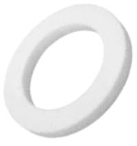 PTFE GASKET, G1/4&quot;, 9,5 X 5,2 X 2,5