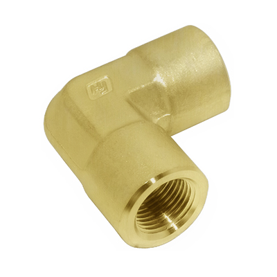 FEMALE ELBOW, 1/2" NPT, BRASS