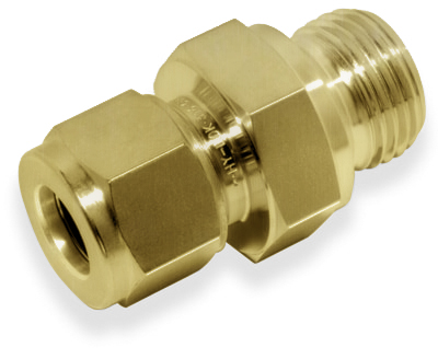 MALE CONNECTOR, 1/16&quot; O.D. - M5 X 0,8