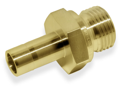 MALE TUBE ADAPTER, 12MM TUBE - 1/2&quot; BSPP