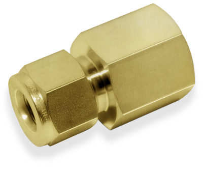 FEMALE CONNECTOR, 12MM O.D. - 1/2&quot; BSPP