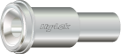 [H-ZGM -4-S-VV6L] ZCR MALE WELD GLAND, 1/4" ZCR, 1/4" O.D.