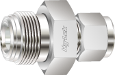 ZCR TUBE FITTING CONNECTOR, 1/4&quot; O.D. - 1/4&quot;