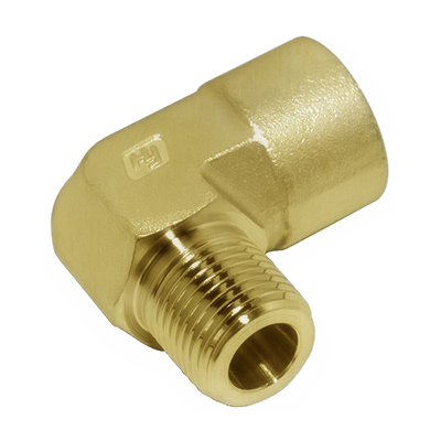 [BH-SLC-4N] STREET ELBOW, 1/4" NPT, BRASS