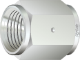 [H-ZC-4-S316] ZCR COUPLING 1/4" FEMALE, S316