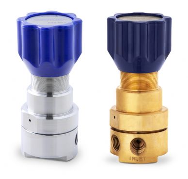 REGULATOR, 300 - 4 BAR, 1/4" NPT, PCTFE, 2 PORTS