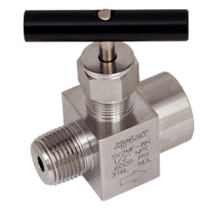 NEEDLE VALVE, 1/4" MALE/FEMALE BSPT, REGULATING, NV SERIES, S316