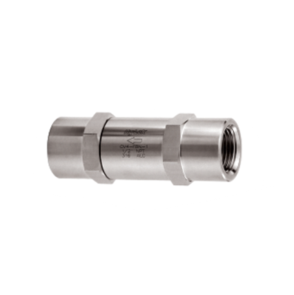 CHECK VALVE, 3/8" FEMALE BSPT,  1 PSI, 700 SERIES, S316