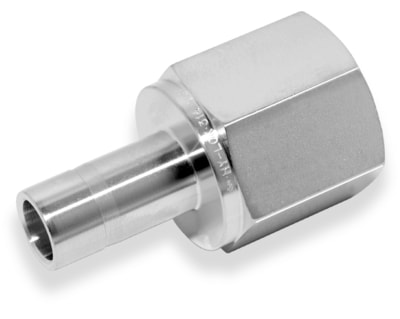 FEMALE TUBE ADAPTER, 15MM TUBE - 1/4" BSPP, S316