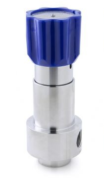 MEDIUM FLOW PRESSURE REGULATOR, 414 - 200 BAR, 1/2" BSPP, N PORT, PEEK SEAT, S316