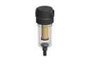 FILTER HOUSING, NN122, 1/4" NPT, 1/8" NPT DRAIN, 10 BAR, PA