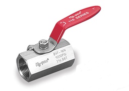 [SABVF-4G] 2 WAY BALL VALVE, 1/4&quot; FEMALE 1/4&quot; BSPP, 110 SERIE, S316