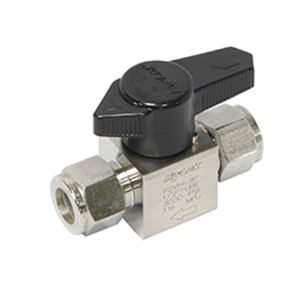 [SAP1VH-6M-DV] PLUG VALVE, 6MM O.D., DOWNSTREAM VENT, S316