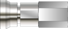 [SAQ2BF-4N] QUICK CONNECTOR, BODY, 1/4&quot; FEMALE NPT, S316