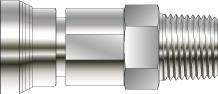 [SAQ3BM-8G] QUICK CONNECTOR, BODY, 1/2" MALE BSPP, S316