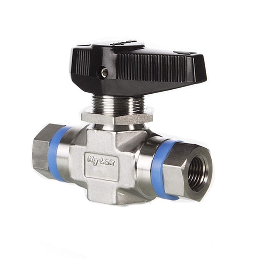 [SATHF- 4N] 2 WAY BALL VALVE, 1/4" FEMALE NPT, T SERIES, S316