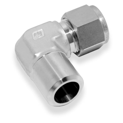 [SMCLW-18M-8P] MALE WELD ELBOW, 18MM O.D. - 1/2" PIPE, S316