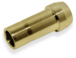 [BICPC-4] PORT CONNECTOR, 1/4&quot; O.D., BRASS