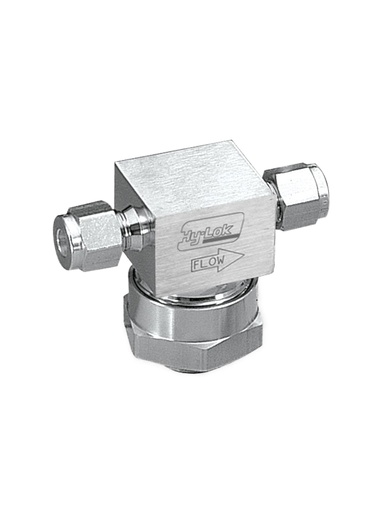 [SAFTH-4T-50] T-FILTER, 1/4" O.D., 50 MICRON, S316