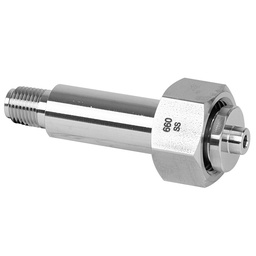 [GFPCGA660SS] CYLINDER CONNECTOR (NIPPLE+NUT) CGA 660, 1/4&quot; NPT, S316