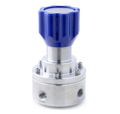 [LF240-06-S-10-K-K-02B-A] LOW FLOW PRESSURE REGULATOR, 300 - 10 BAR, 1/4" BSPP, A PORT, PCTFE SEAT, S316